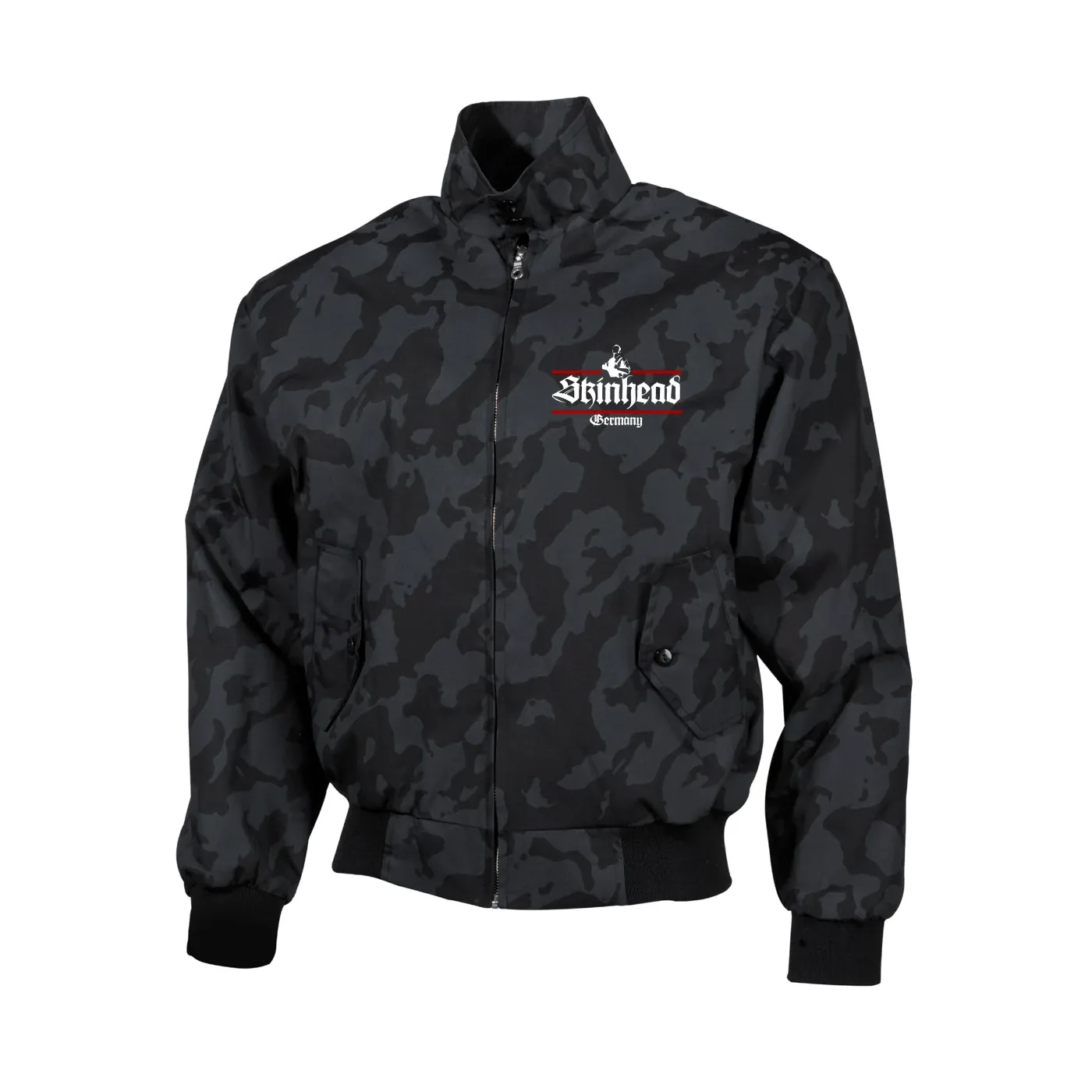 Bestickte Harrington Jacke, Camo - Skinhead Germany