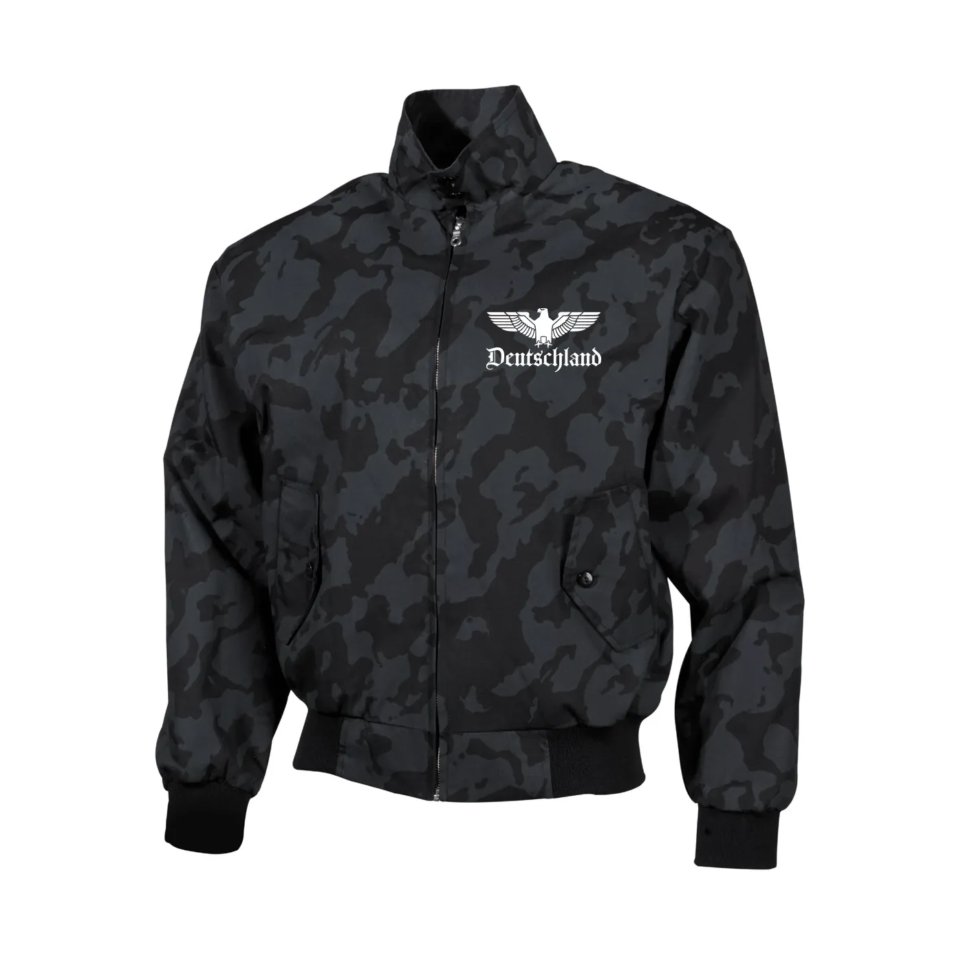 Bestickte Harrington Jacke, Camo - Adler, Deutschland
