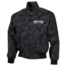 Bestickte Harrington Jacke, Camo - Germania, Deutsch ist mein Sinn - gewählte Variante