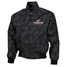 Bestickte Harrington Jacke, Camo - Wehrmacht, ehre stolz treue - gewählte Variante