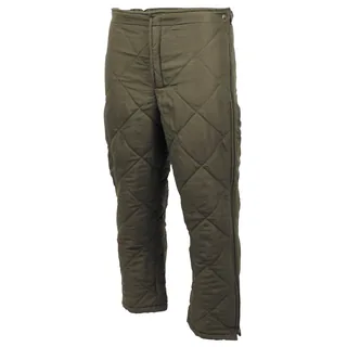 Österr. Unterziehose, oliv, gesteppt, gebr.