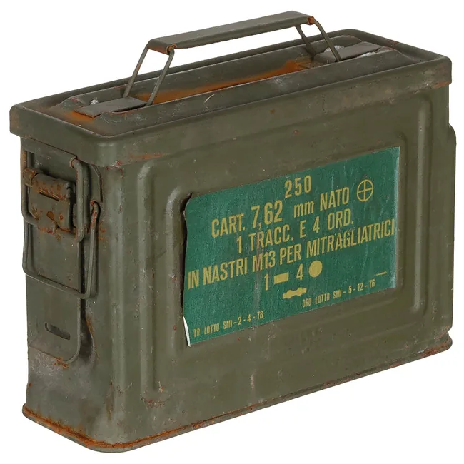 US Munitionskiste, WWII, Cal. 30, M2, gebr.
