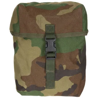 Holl. Mehrzwecktasche, forest, Marine,"MOLLE", groß, gebr.