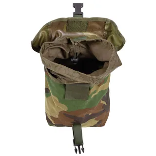Holl. Mehrzwecktasche, forest, Marine,"MOLLE", groß, gebr.