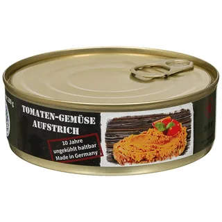 Tomaten-Gemüse-Aufstrich, Vollkonserve, 200 g, 7% Mwst.