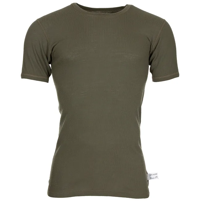 Österr. Funktionsshirt, "PETSAS", oliv, gebr.