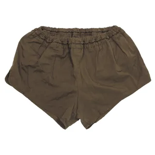 Österr. Sporthose, mit Innenhose, oliv, gebr.