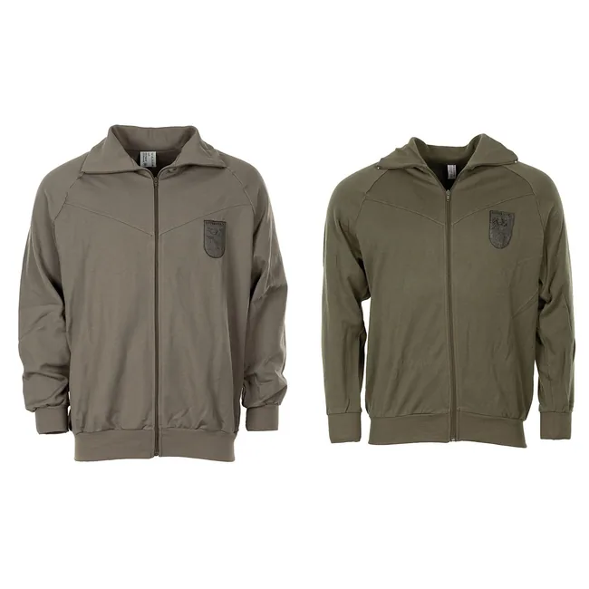 Österr. Trainingsjacke, oliv, gebr.
