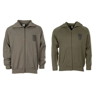 Österr. Trainingsjacke, oliv, gebr.