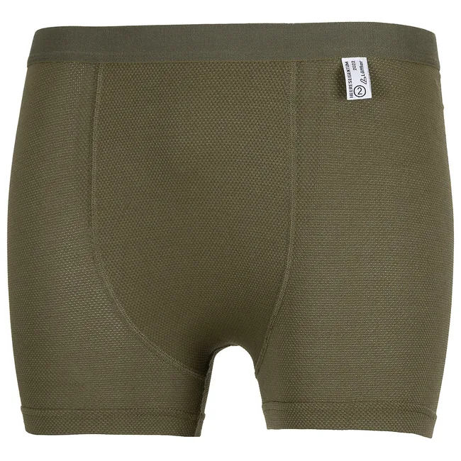 Österr. Unterhose, "Löffler", kurz, oliv, gebr.