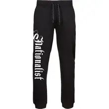 Herren Premium Jogginghose - Nationalist, Schrift Vorderseite