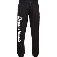 Herren Premium Jogginghose - Deutschland, Schrift Vorderseite