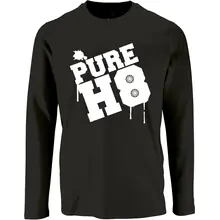 Herren Langarm Shirt - Pure H8 Vorderseite