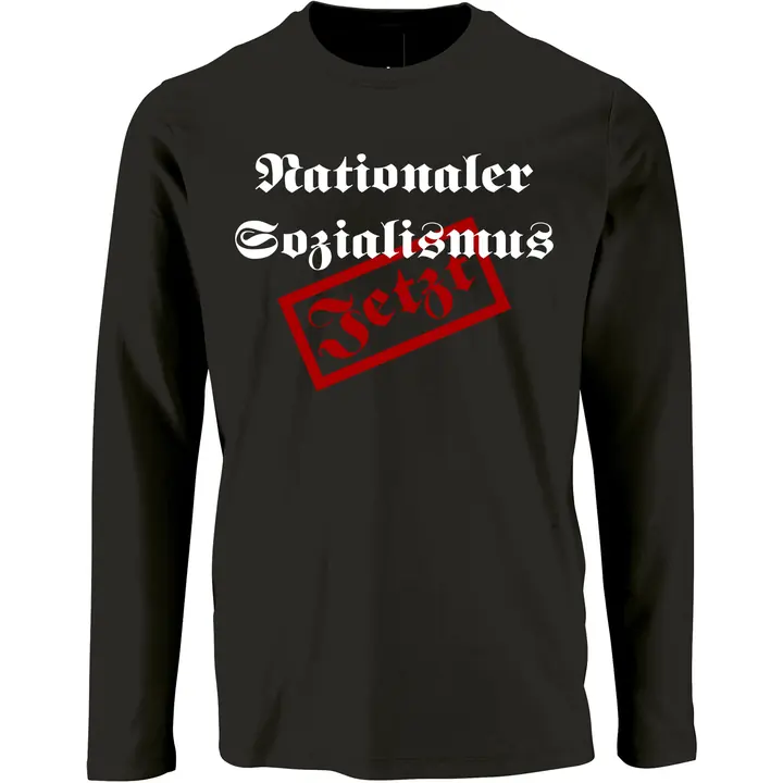 Herren Langarm Shirt - Nationaler Sozialismus jetzt