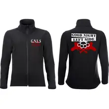 Bestickte Damen Softshelljacke "2-lagig" - GNLS, Schlagring - gewählte Variante