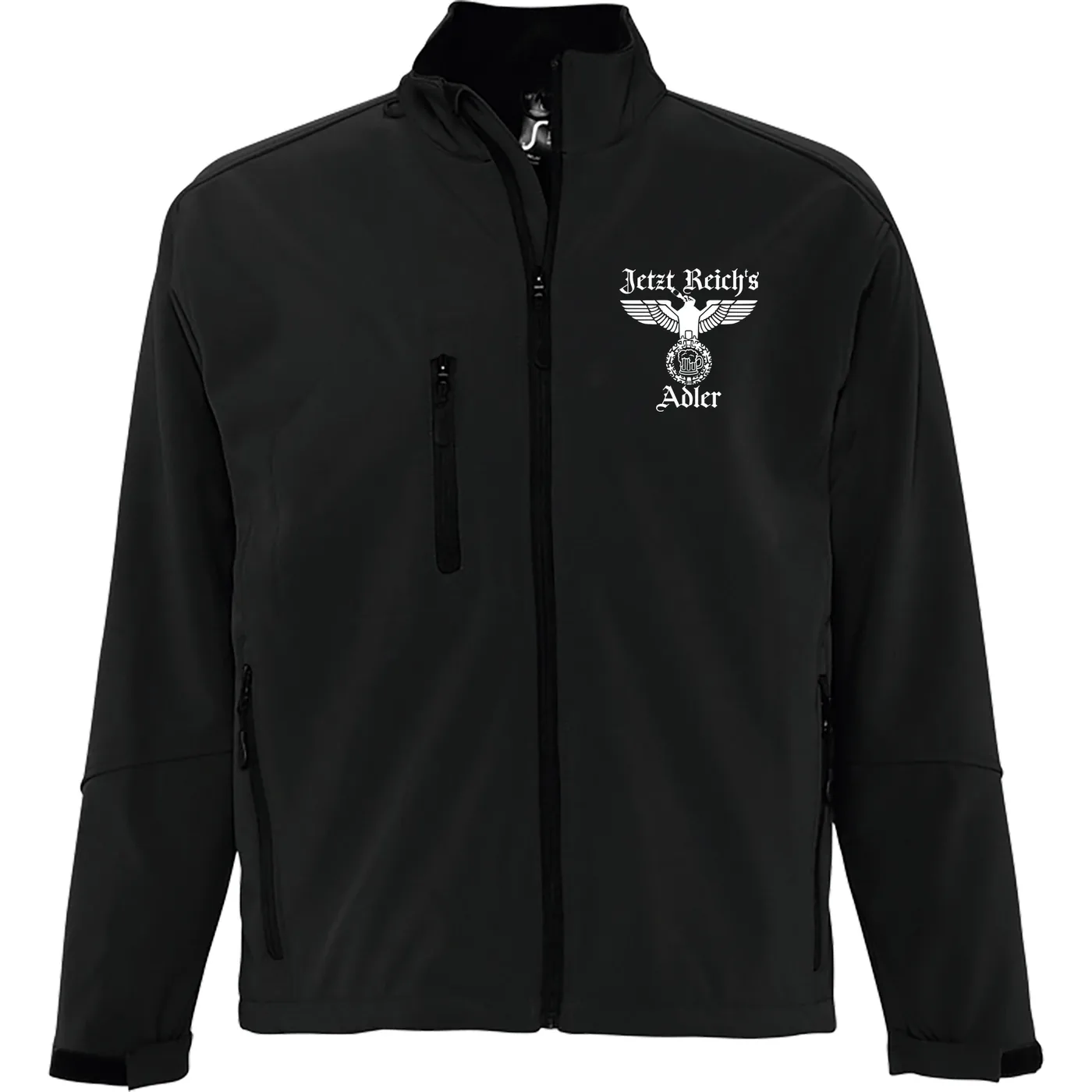 Bestickte Damen Softshelljacke "3-lagig" - Jetzt Reichs Adler