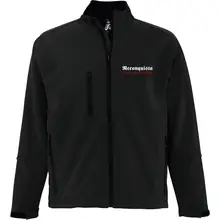 Bestickte Damen Softshelljacke "3-lagig" - Reconquista Vorderseite