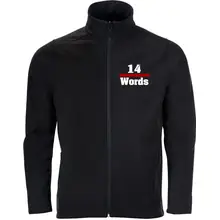 Bestickte Herren Softshelljacke "2-lagig" - 14 Words - gewählte Variante