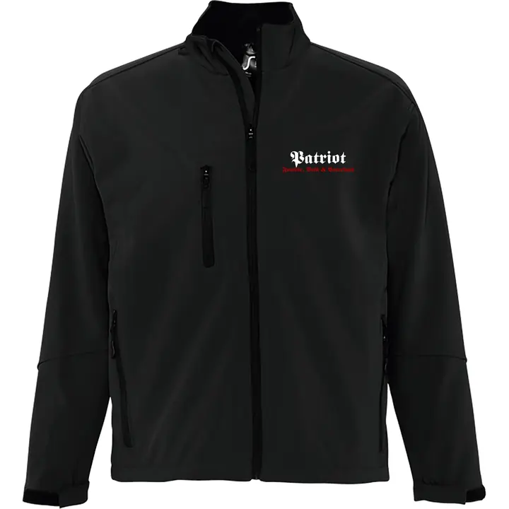 Bestickte Damen Softshelljacke "3-lagig" - Patriot