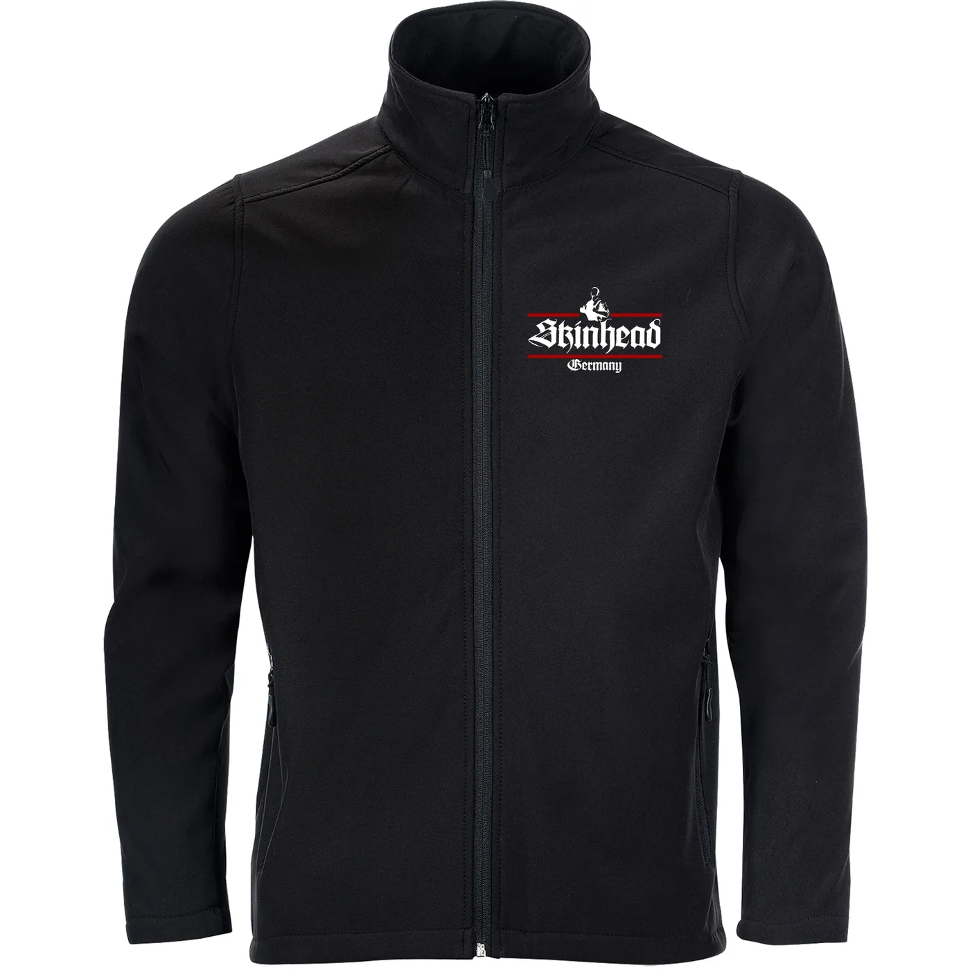 Bestickte Herren Softshelljacke "2-lagig" - Skinhead Germany