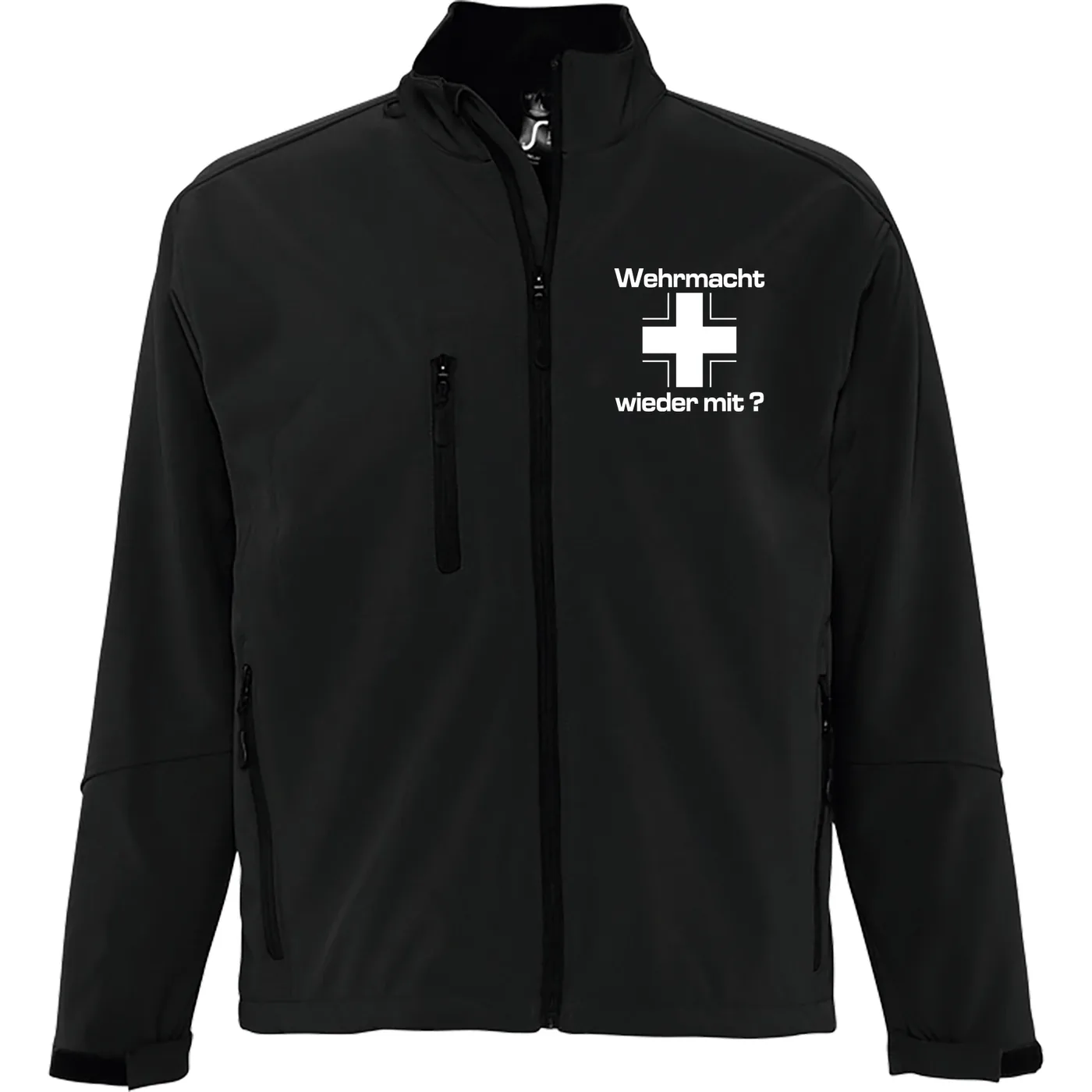 Bestickte Damen Softshelljacke "3-lagig" - Wehrmacht wieder mit