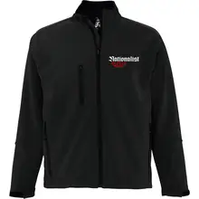 Bestickte Herren Softshelljacke "3-lagig" - Nationalist für Heimat, Volk und Vaterland - gewählte Variante