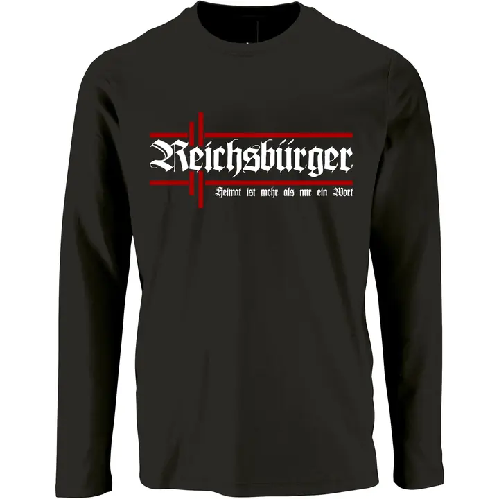 Herren Langarm Shirt - Reichsbürger, Heimat
