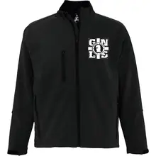 Bestickte Damen Softshelljacke "3-lagig" - GNLS, Kreuz - gewählte Variante