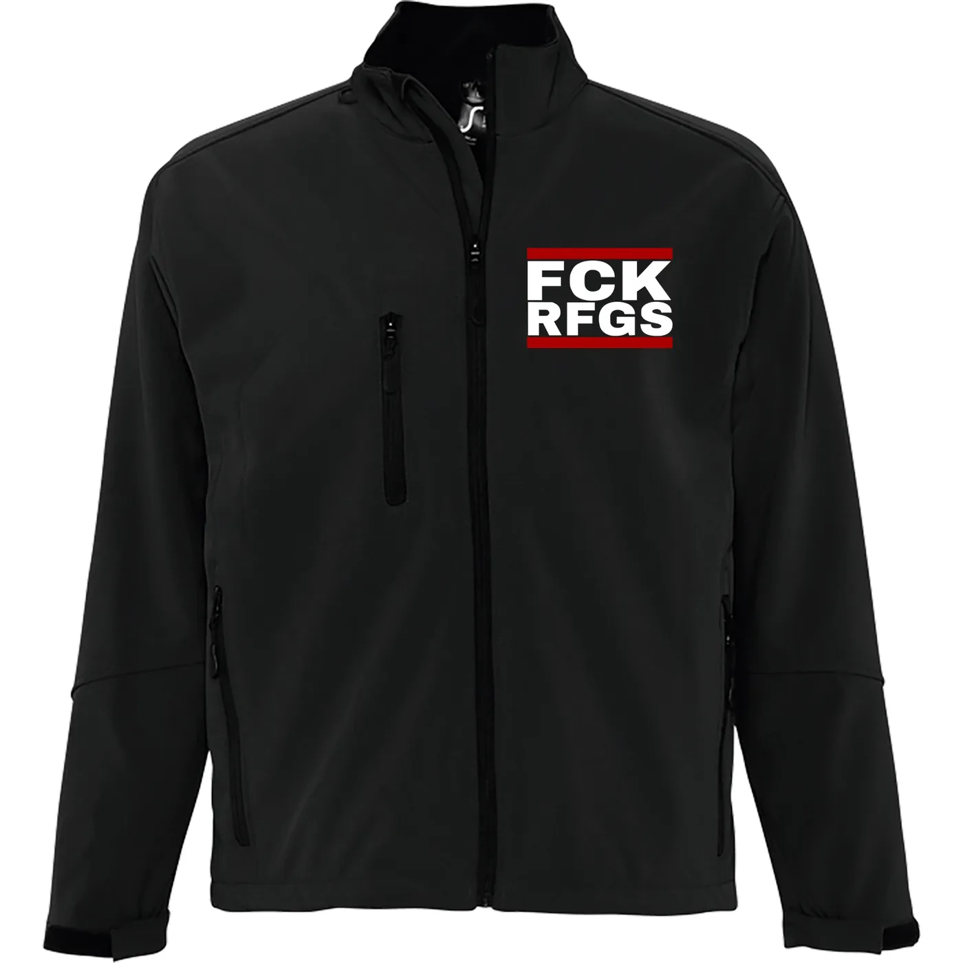 Bestickte Herren Softshelljacke "3-lagig" - FCK RFGS