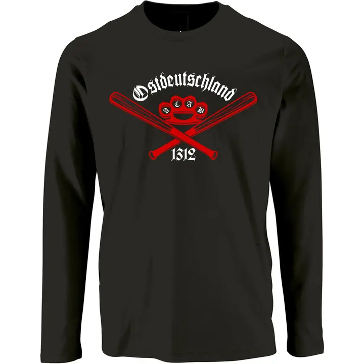 Herren Langarm Shirt - Ostdeutschland, ACAB