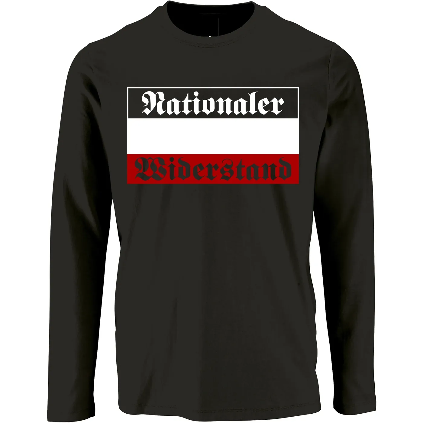 Herren Langarm Shirt - Nationaler Widerstand