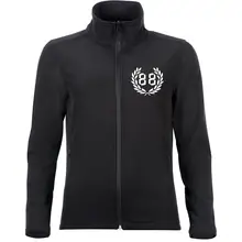 Bestickte Damen Softshelljacke "2-lagig" - 88, kranz Vorderseite