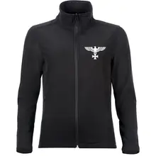 Bestickte Damen Softshelljacke "2-lagig" - Adler, Kreuz - gewählte Variante
