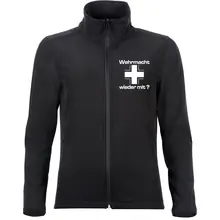Bestickte Damen Softshelljacke "2-lagig" - Wehrmacht wieder mit - gewählte Variante