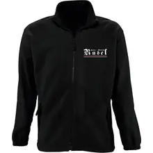 Bestickte Herren Standard Fleecejacke - Hans Ulrich Rudel, Frontsoldat Vorderseite