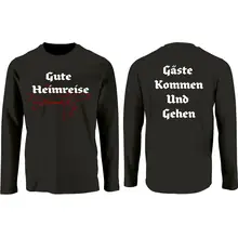 Herren Langarm Shirt - Gute Heimreise - gewählte Variante