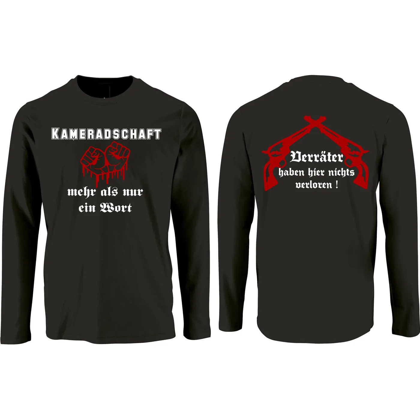 Herren Langarm Shirt - Kameradschaft mehr als nur ein Wort