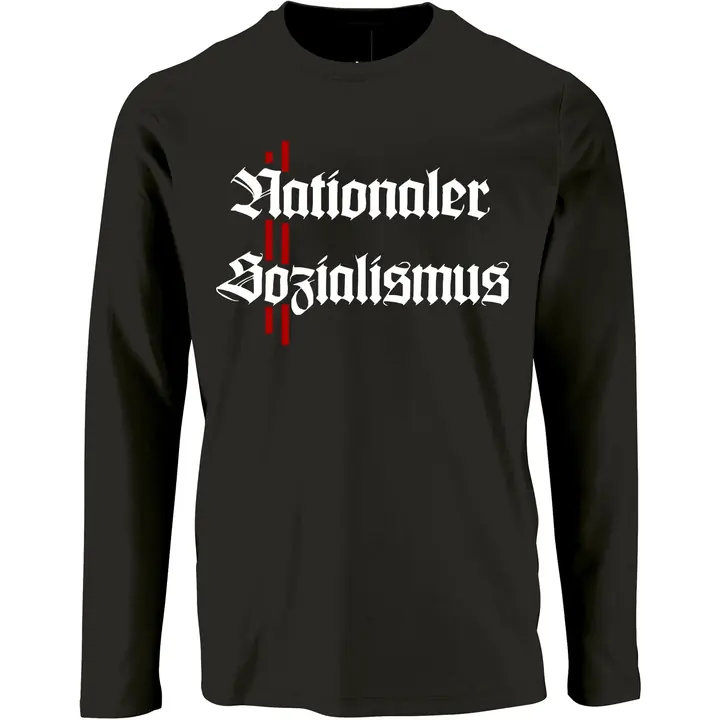 Herren Langarm Shirt - Nationaler Sozialismus
