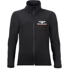Bestickte Damen Softshelljacke "2-lagig" - Revolution Deutschland - gewählte Variante