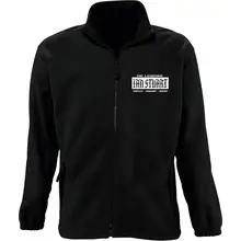 Bestickte Herren Standard Fleecejacke - Ian Stuart Vorderseite