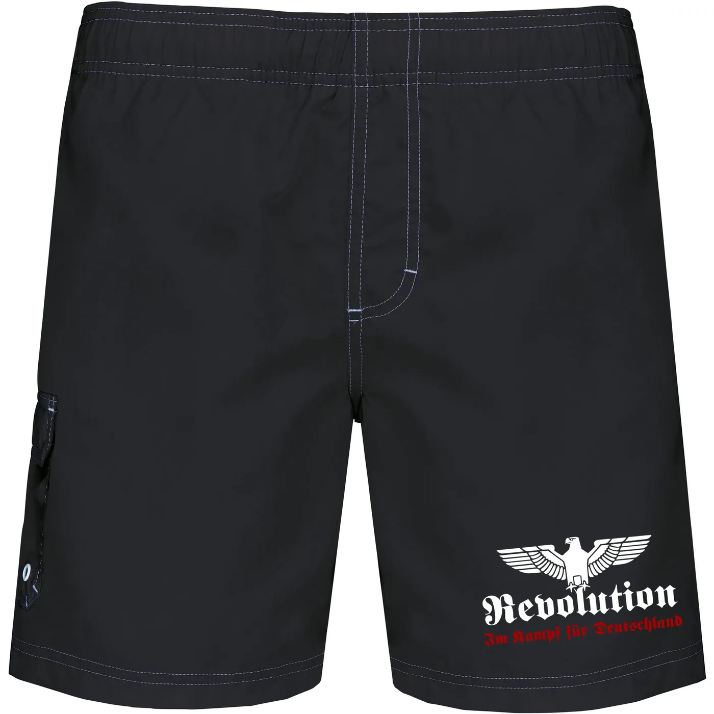 Bestickte Herren Badehose - Revolution Deutschland