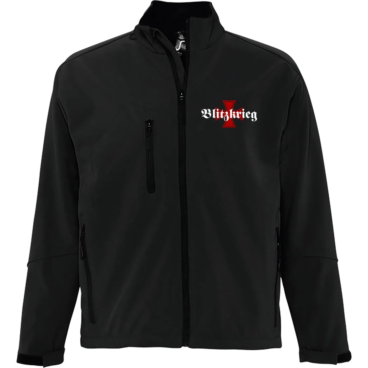 Bestickte Herren Softshelljacke "3-lagig" - Blitzkrieg