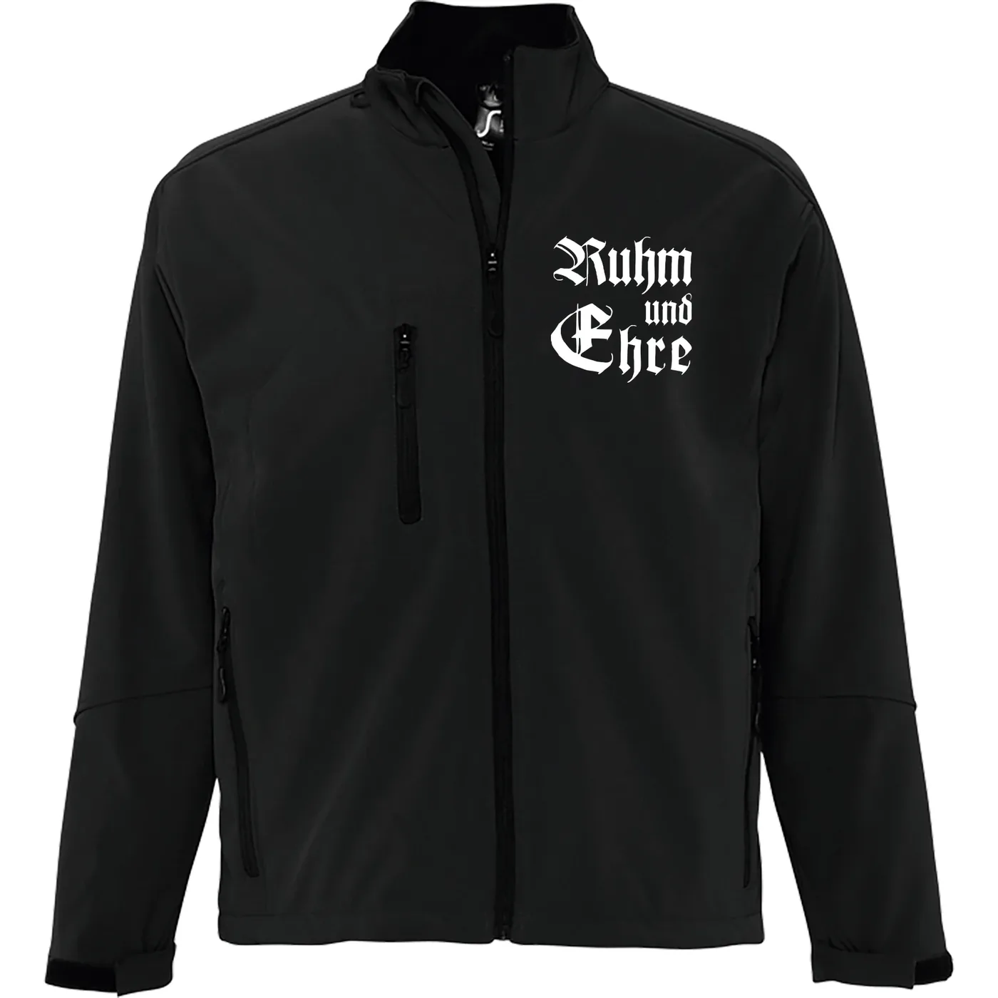 Bestickte Herren Softshelljacke "3-lagig" - Ruhm und Ehre