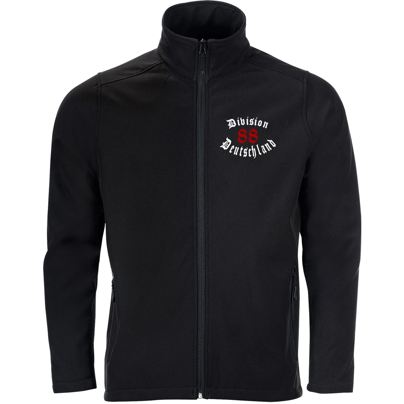 Bestickte Herren Softshelljacke "2-lagig" - Division 88 Deutschland