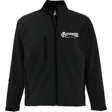 Bestickte Herren Softshelljacke "3-lagig" - Germania, Deutsch ist mein Sinn - gewählte Variante