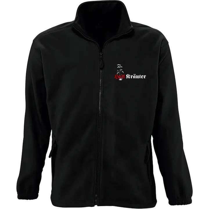 Bestickte Herren Standard Fleecejacke - Heil Kräuter