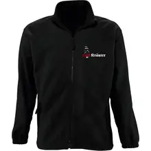 Bestickte Herren Standard Fleecejacke - Heil Kräuter Vorderseite