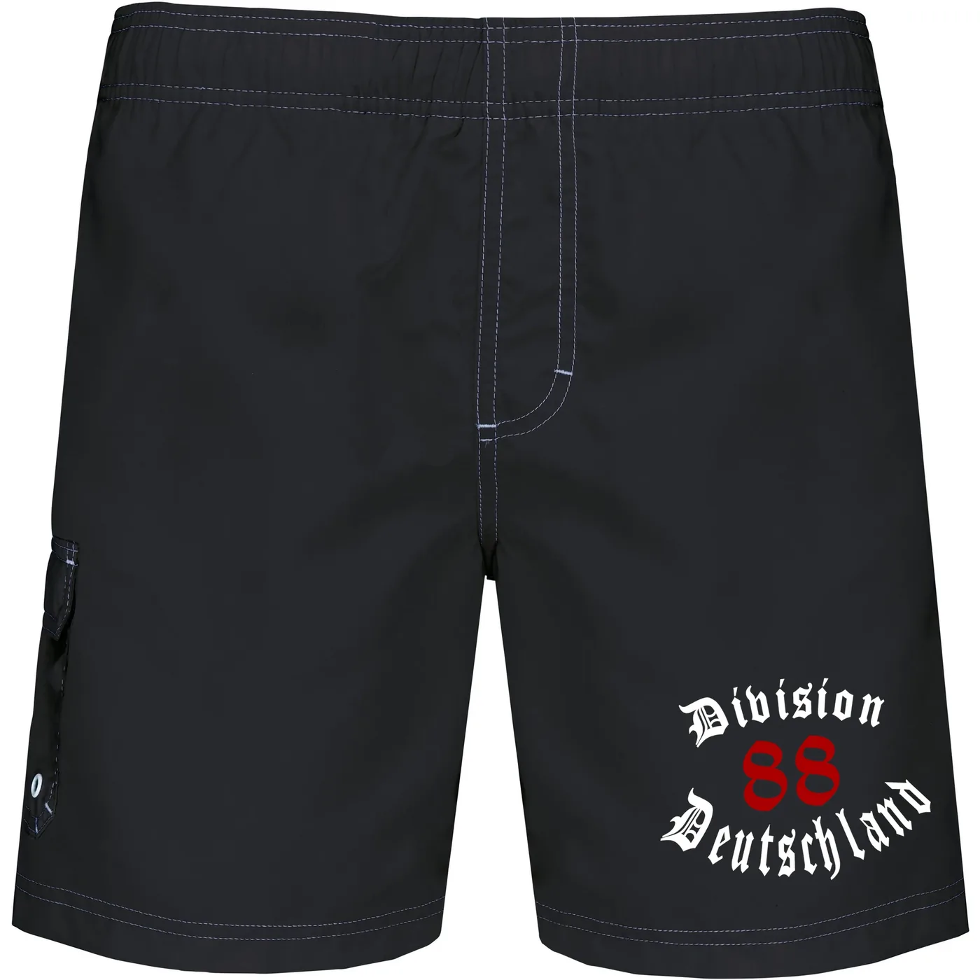 Bestickte Herren Badehose - Division 88 Deutschland