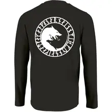 Herren Langarm Shirt - Fenrir Rückseite