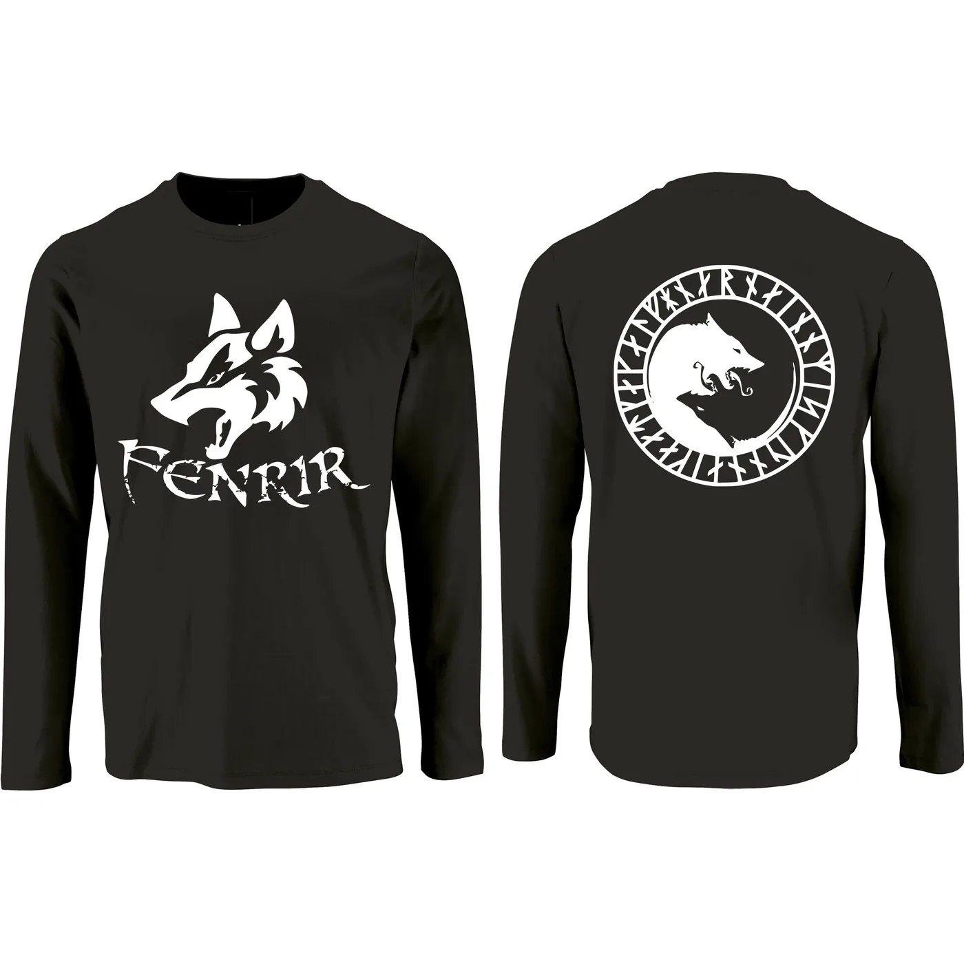 Herren Langarm Shirt - Fenrir